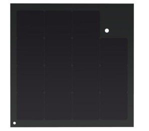 IBC CELLS 45W 75W Teinture en écorce de carreaux solaires de remplacement pour les carreaux de toits traditionnels