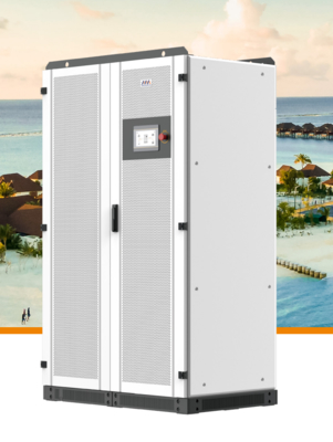 Invertisseur hybride en conteneurs de 250 kW avec une puissance maximale de 275 kVA
