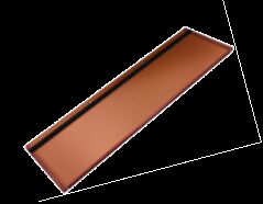 Tuile solaire monocristalline noire grand format - Panneau haute puissance 105W avec une efficacité de 188W/m²